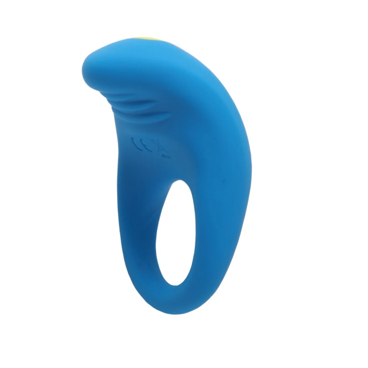 ROMP Juke Vibrating Cock Ring Blue - Image 4