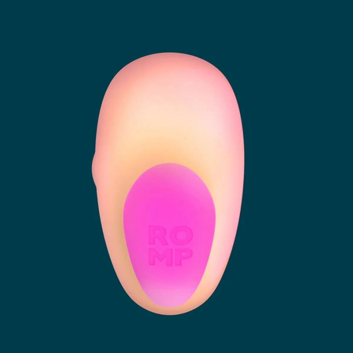 ROMP Kiss Clitoral Stimulator Peach - Image 4