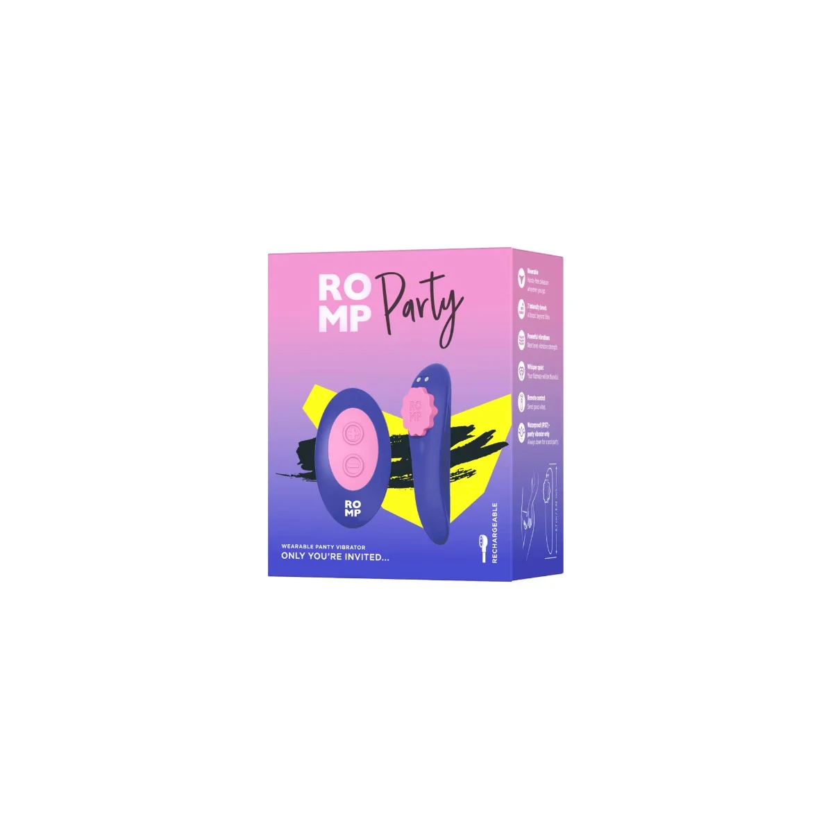 ROMP Party Remote Controlled Panty Vibrator - Image 2