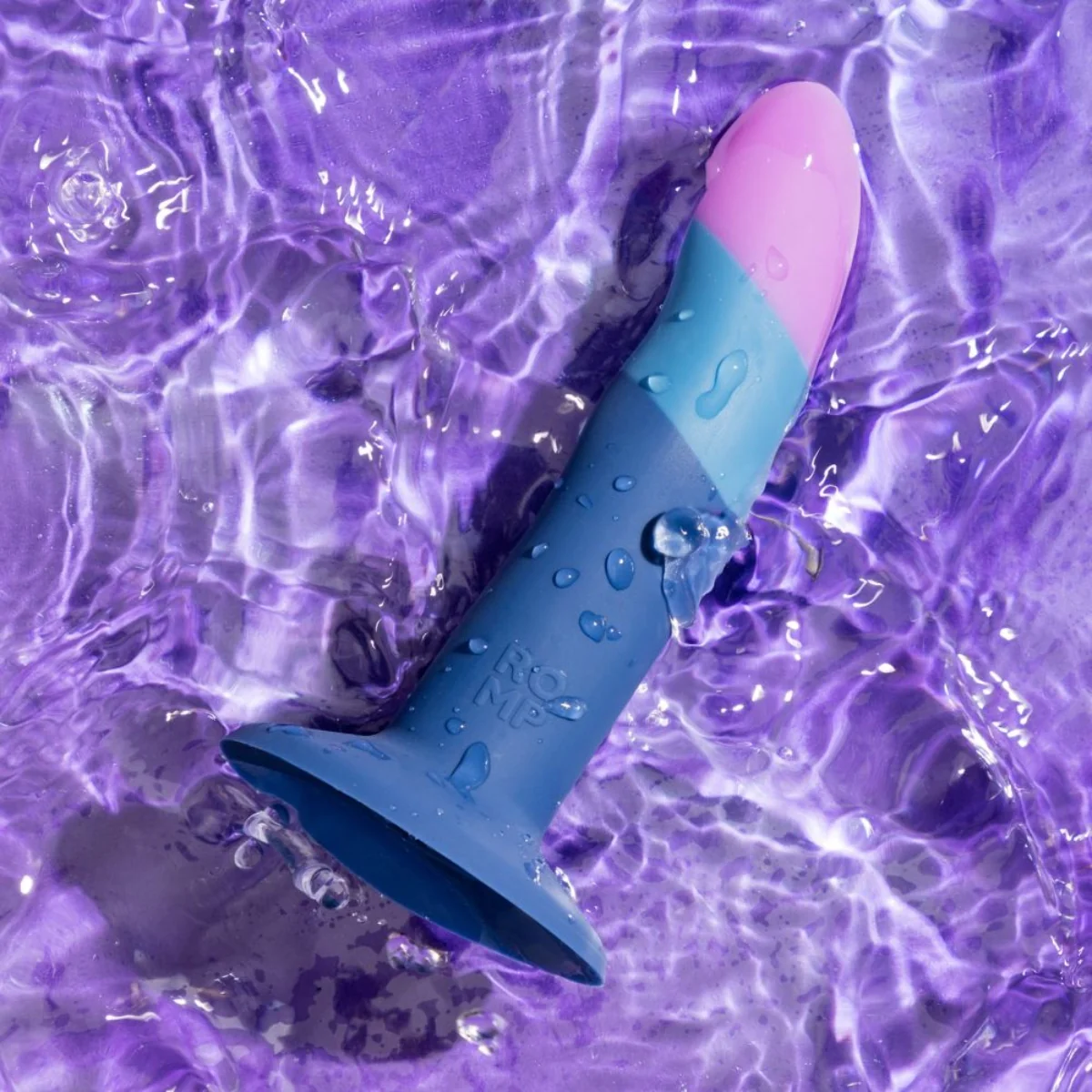 ROMP Piccolo Dildo Blue Purple 5 Inch - Image 4