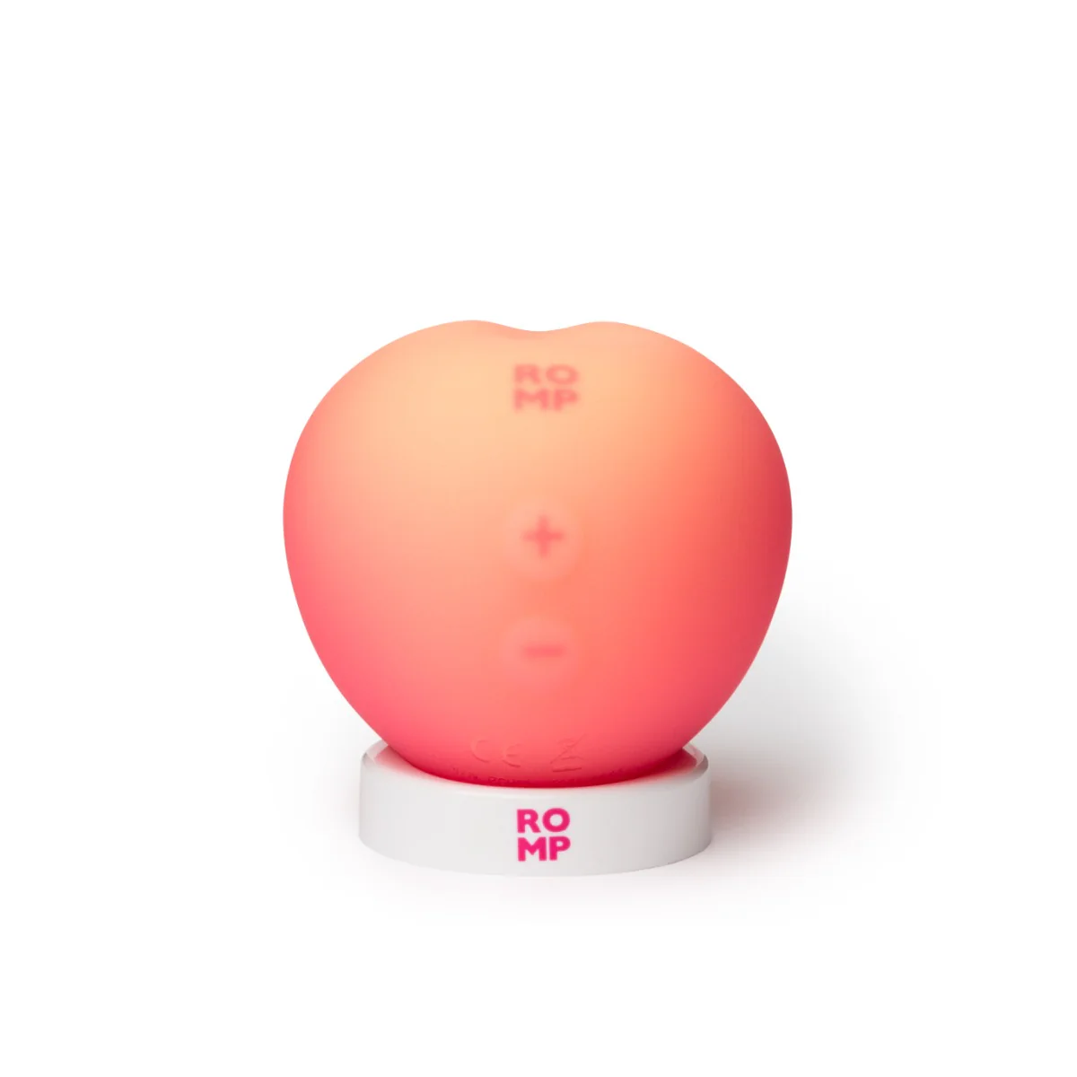 ROMP Pink Peach Clitoral Stimulator Pink - Image 4