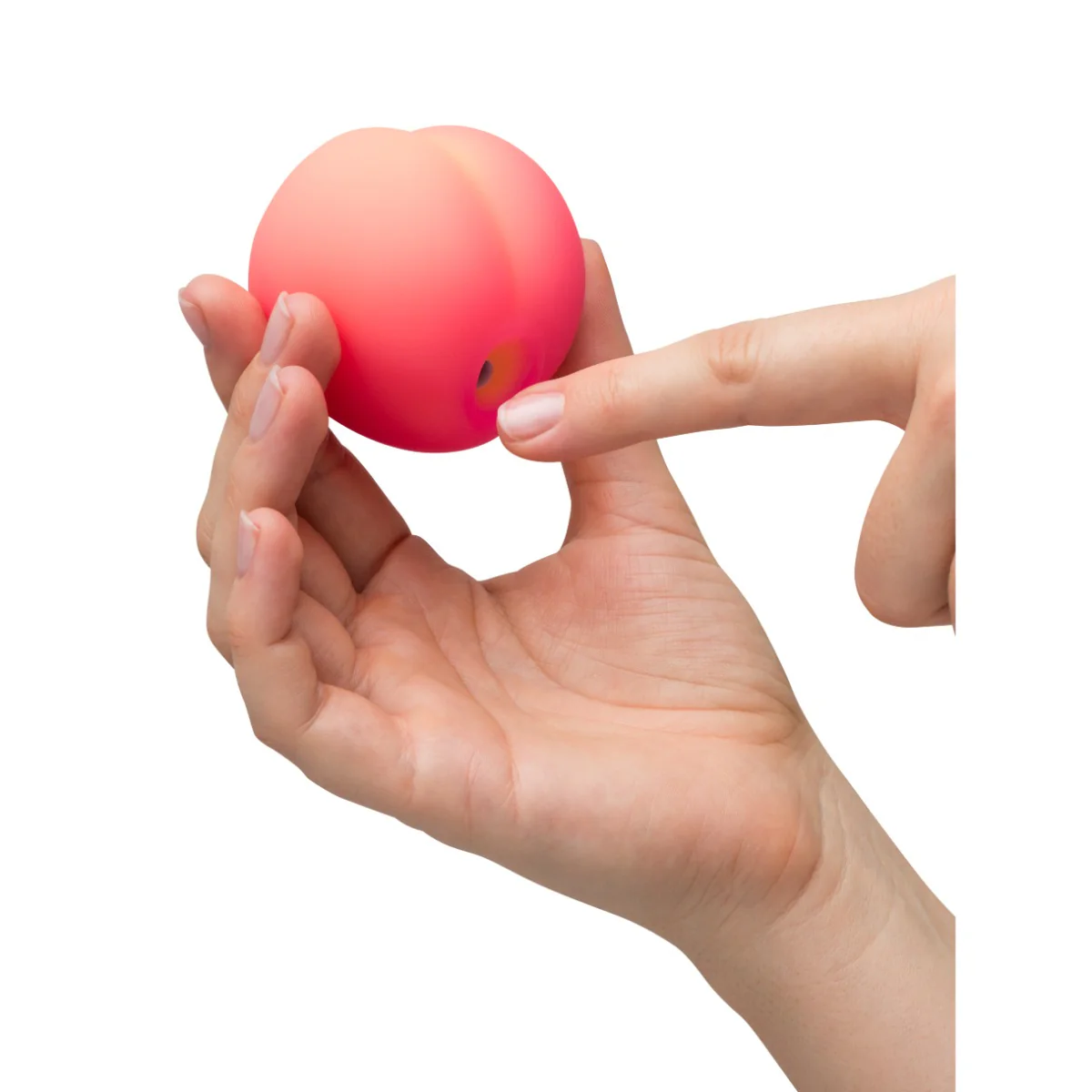 ROMP Pink Peach Clitoral Stimulator Pink - Image 6