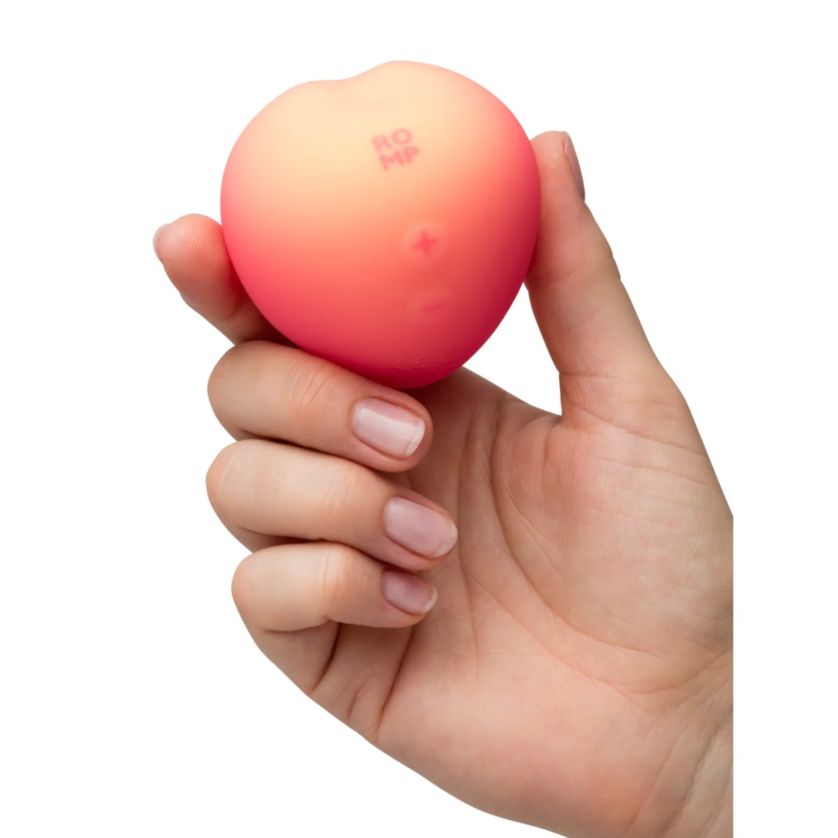 ROMP Pink Peach Clitoral Stimulator Pink - Image 7