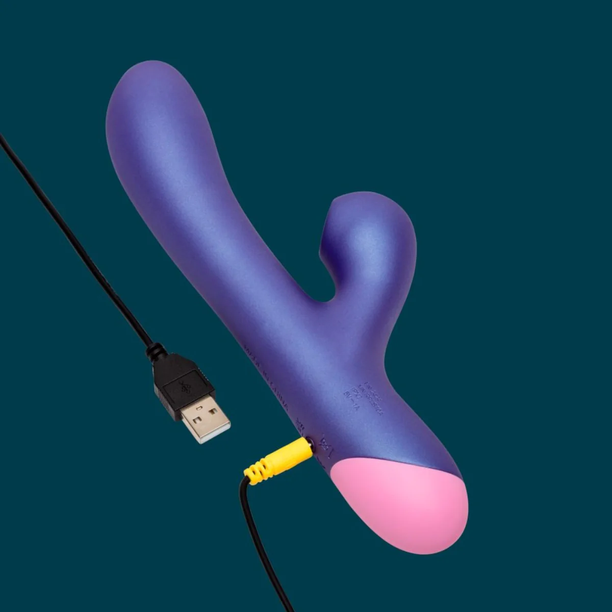 ROMP Pulse Rabbit Vibrator Purple - Image 4
