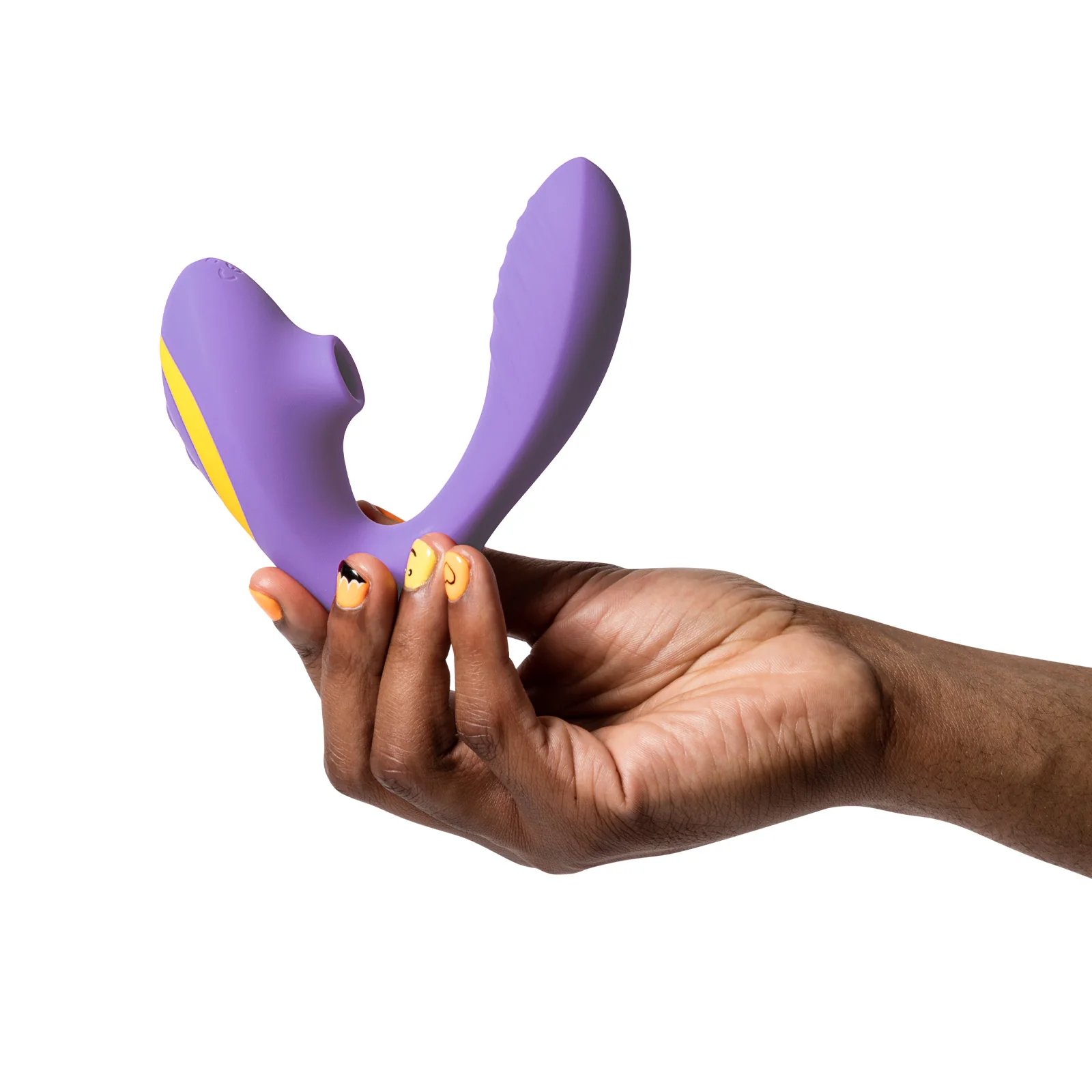 ROMP Reverb Rabbit Clitoral Vibrator Double Trouble Purple - Image 4