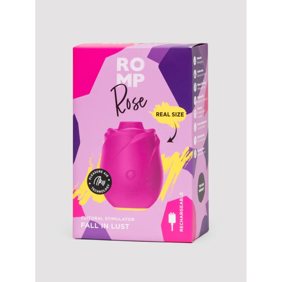 ROMP Rose Clitoral Stimulator 2.0 Pink - Image 2