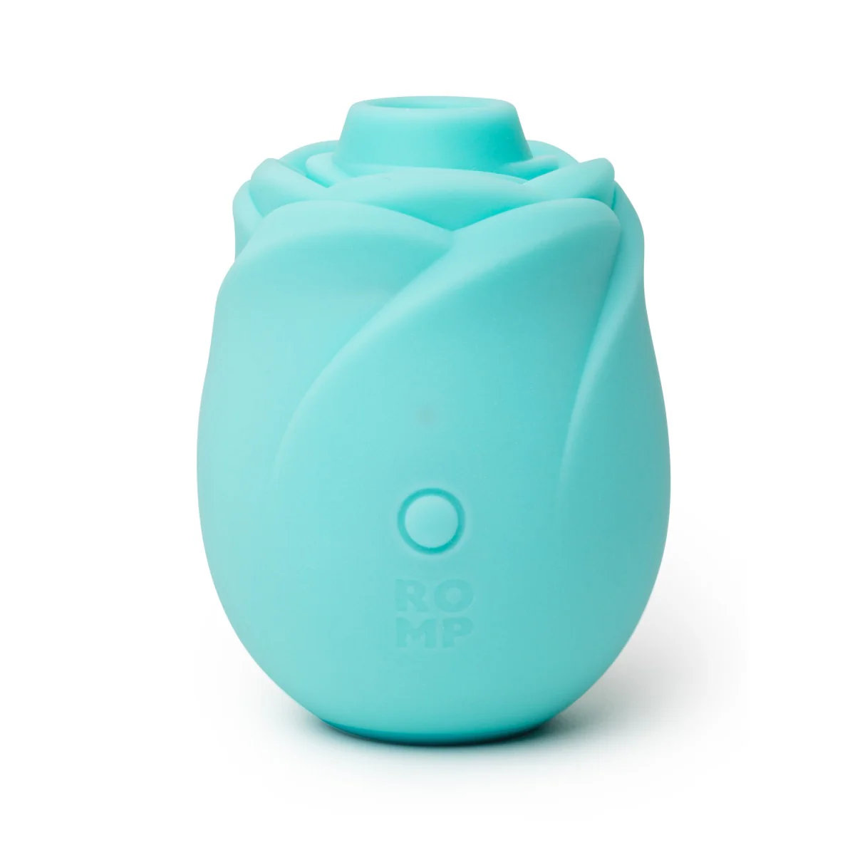 ROMP Rose Glow In The Dark Clitoral Stimulator Turquoise