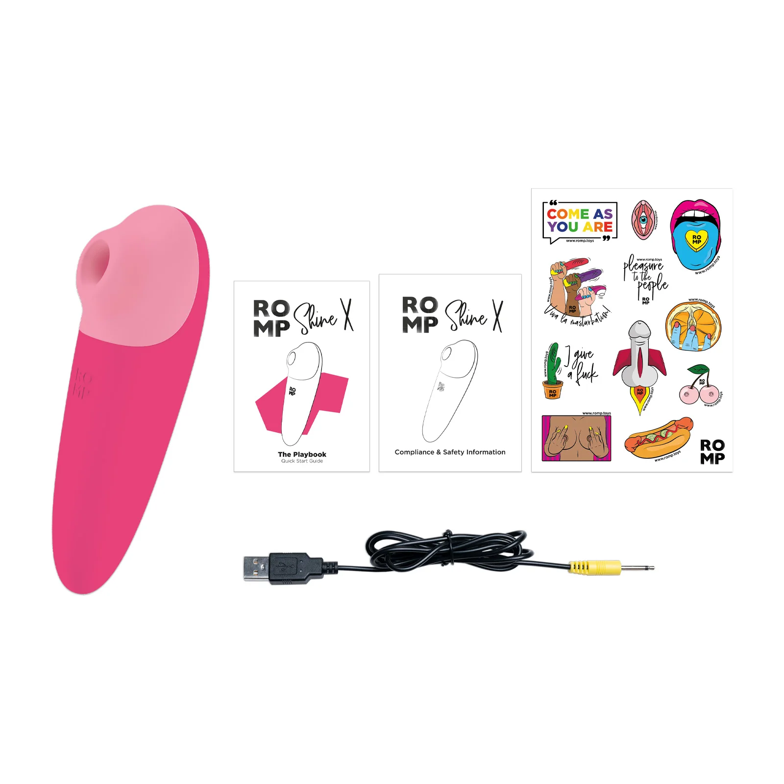 ROMP Shine X Vibrator Pink - Image 3