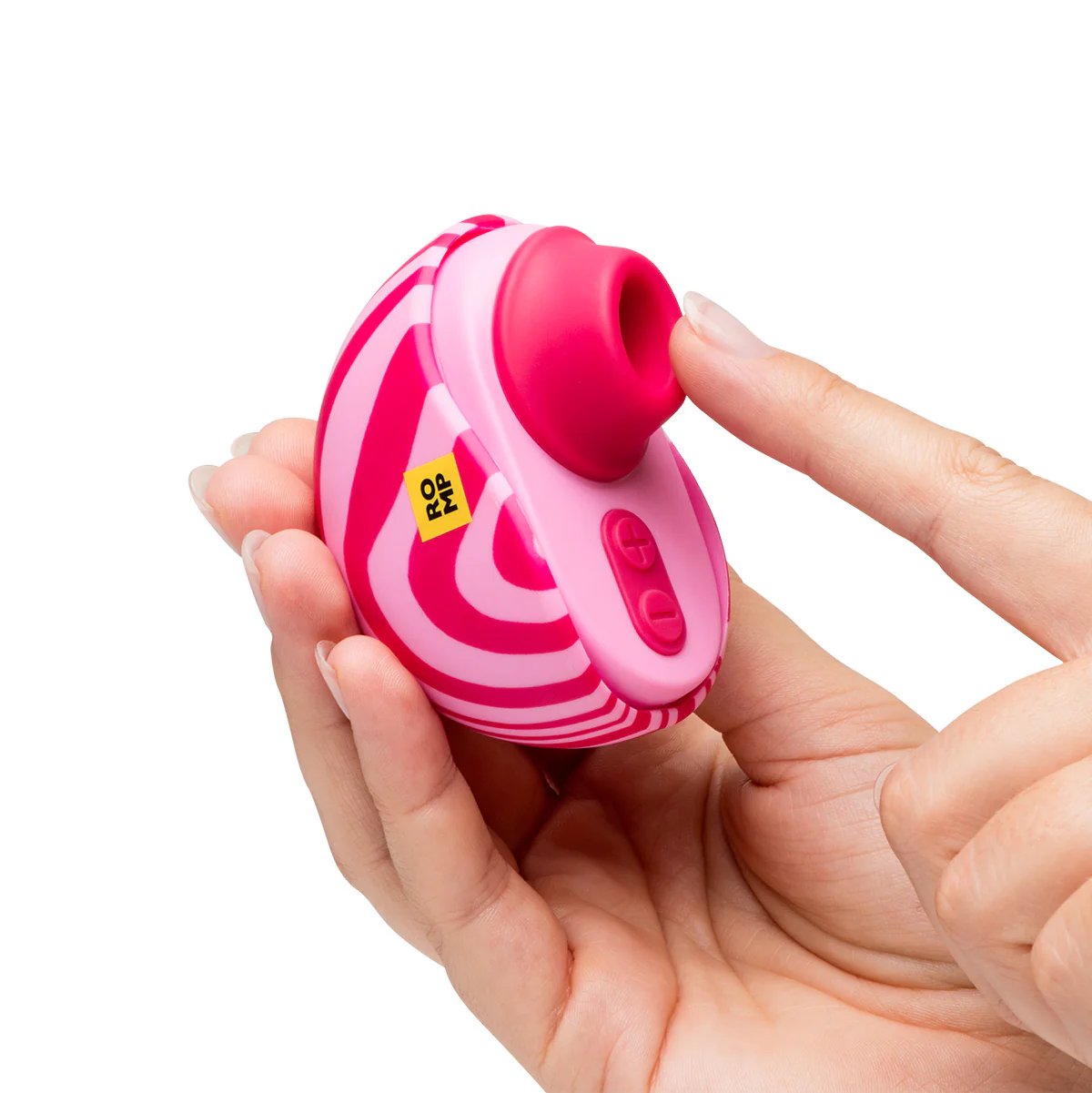 ROMP Spin Clitoral Air Pulse Stimulator Pink - Image 5