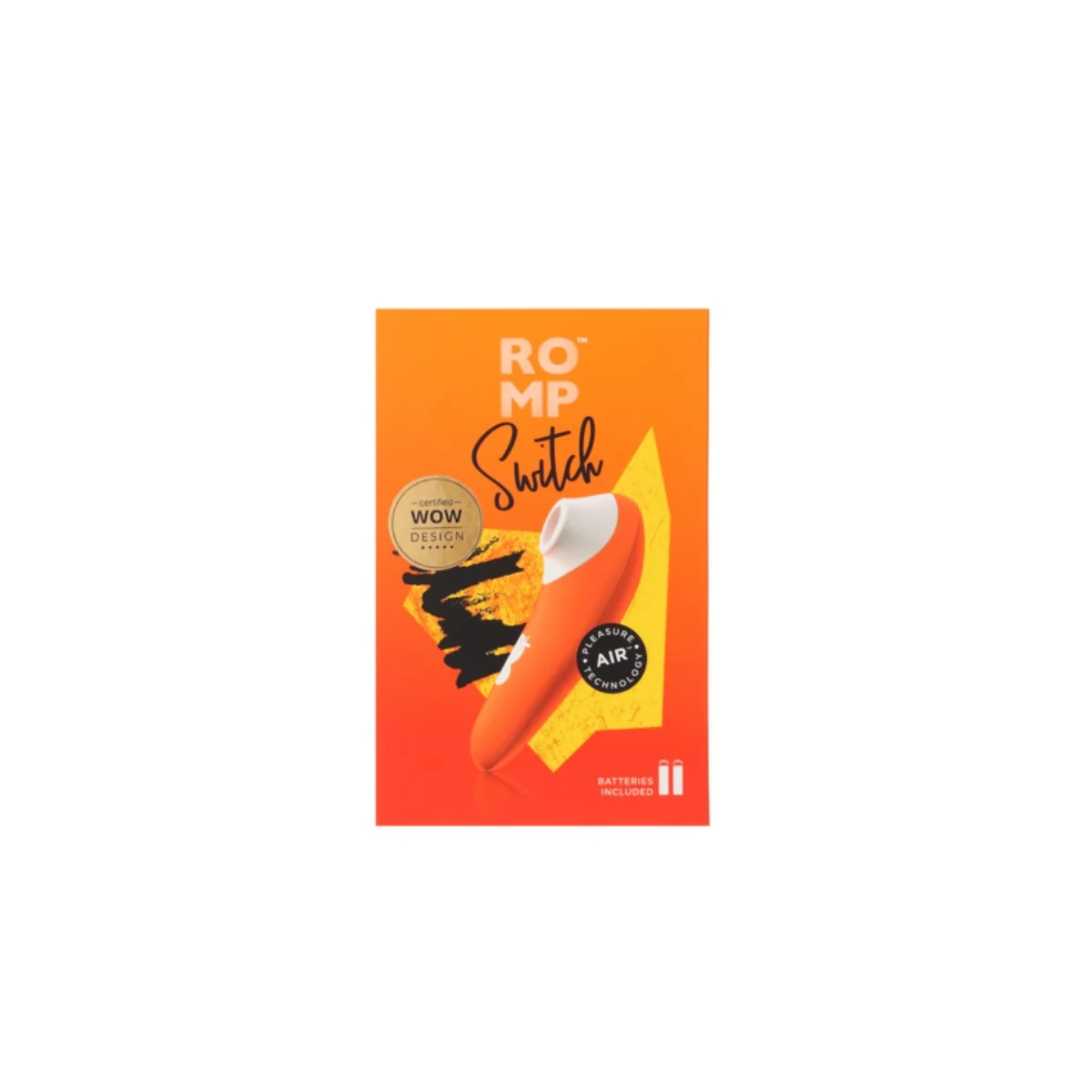 ROMP Switch Clitoral Vibrator Orange - Image 2