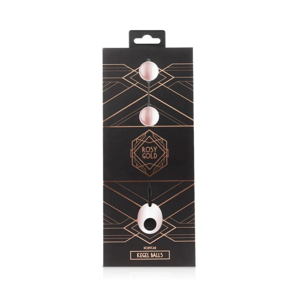 Rosy Gold Nouveau Kegel Balls Rose Gold - Image 2