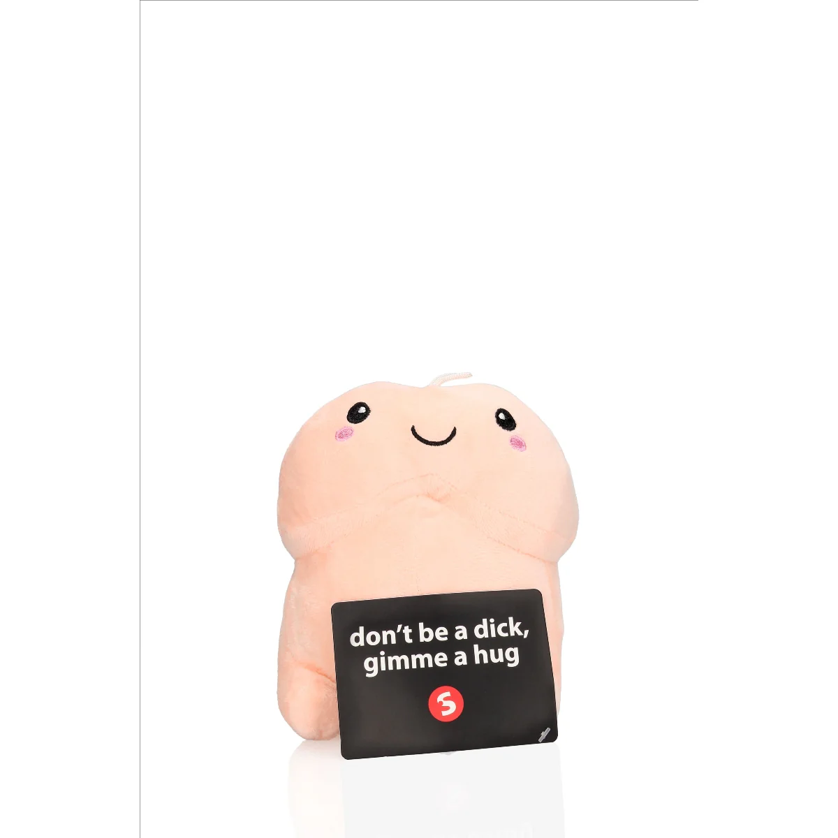 S-Line Penis Stuffed Toy Pink 8 Inch - Image 2