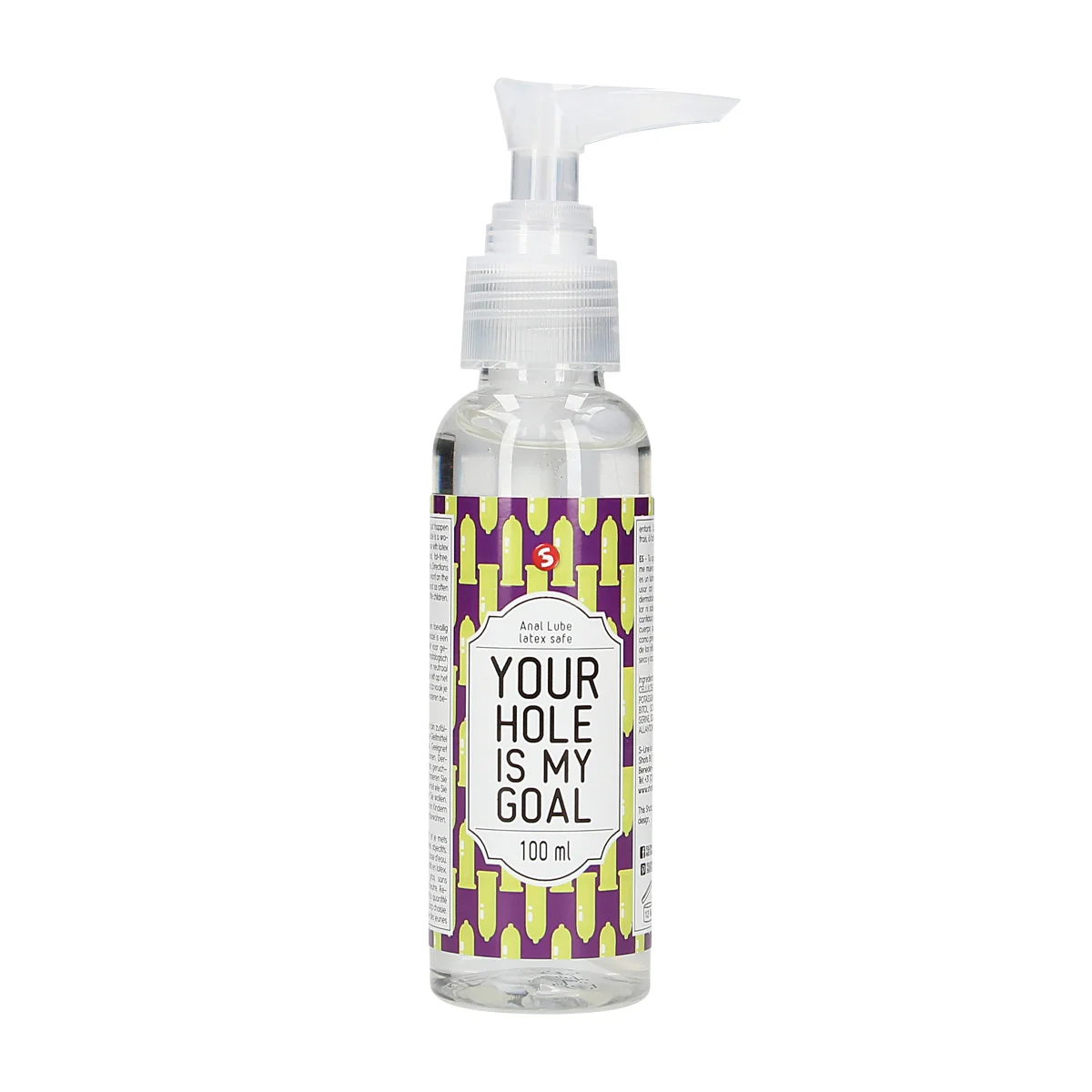 S-Line Your Hole Is My Goal Water Based Anal Lube 100ml