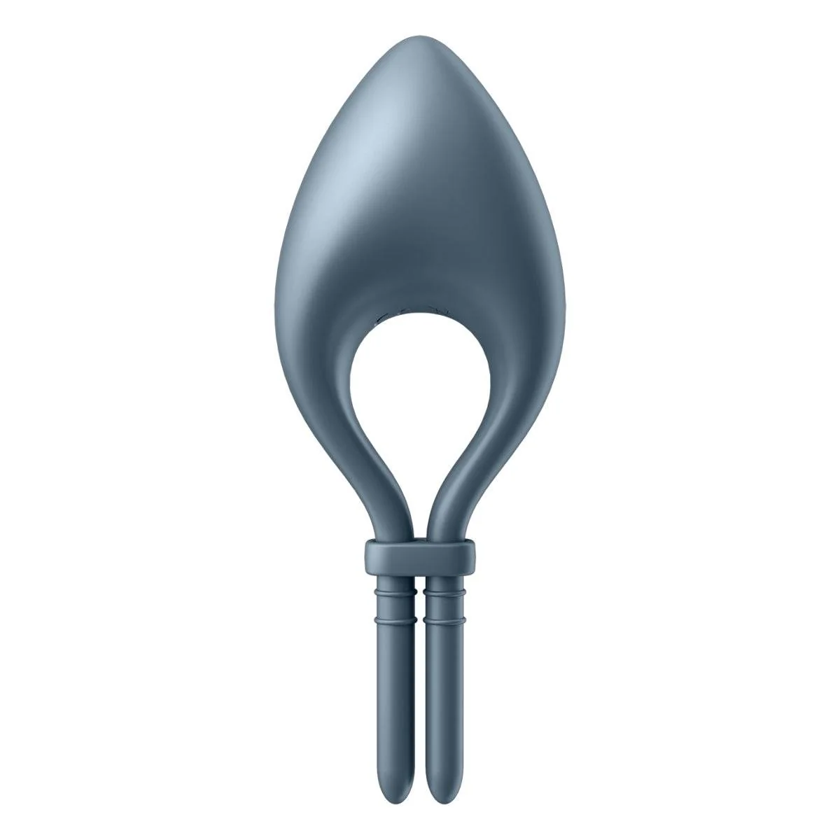 Satisfyer Bullseye Vibrating Cock Ring Grey - Image 4