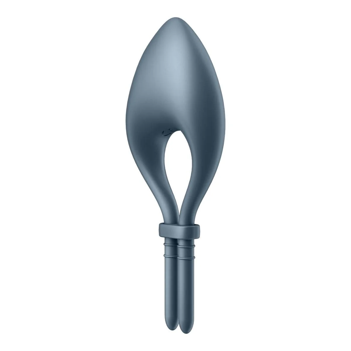 Satisfyer Bullseye Vibrating Cock Ring Grey - Image 5