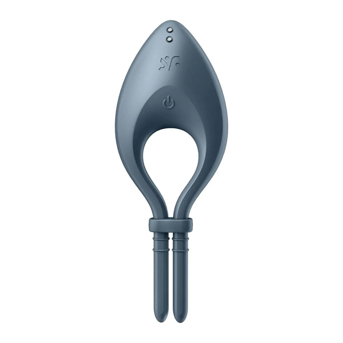 Satisfyer Bullseye Vibrating Cock Ring Grey - Image 6