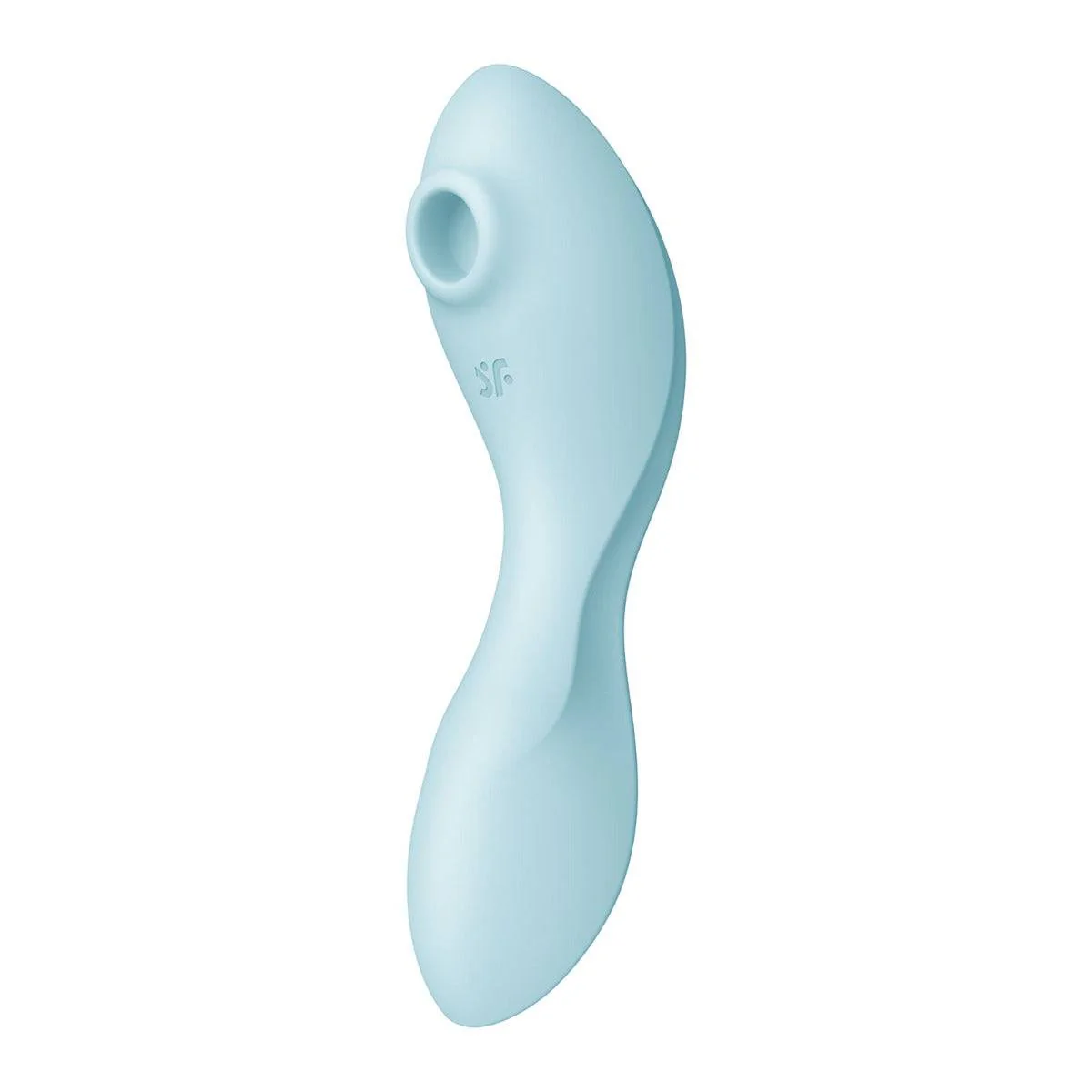Satisfyer Curvy Trinity 5 Plus Air Pulse Vibrator Light Blue