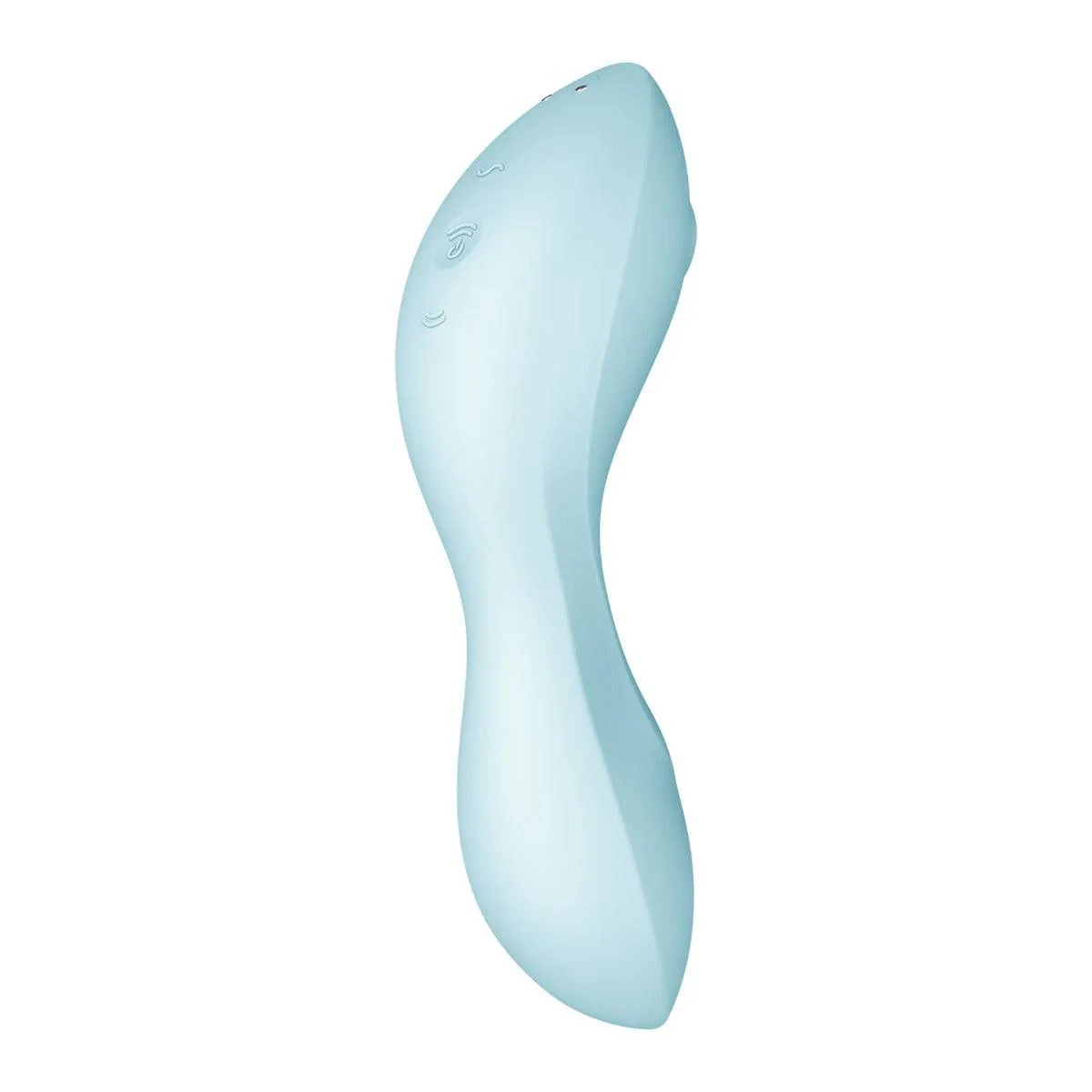 Satisfyer Curvy Trinity 5 Plus Air Pulse Vibrator Light Blue - Image 4