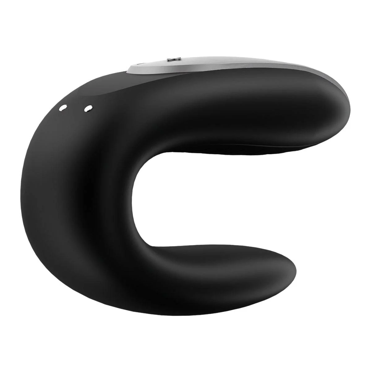 Satisfyer Double Fun Partner Vibrator Black - Image 3