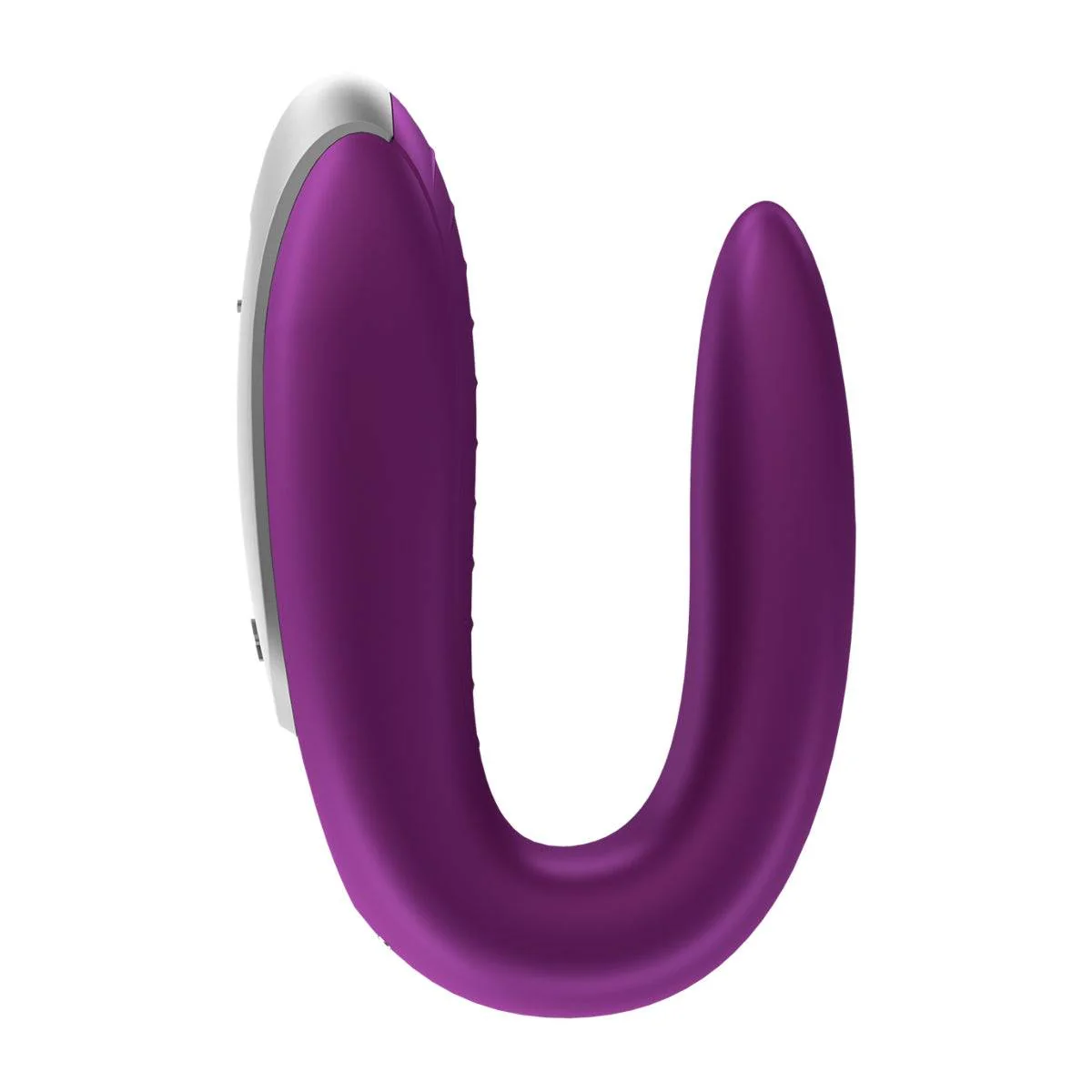 Satisfyer Double Fun Partner Vibrator Violet - Image 4
