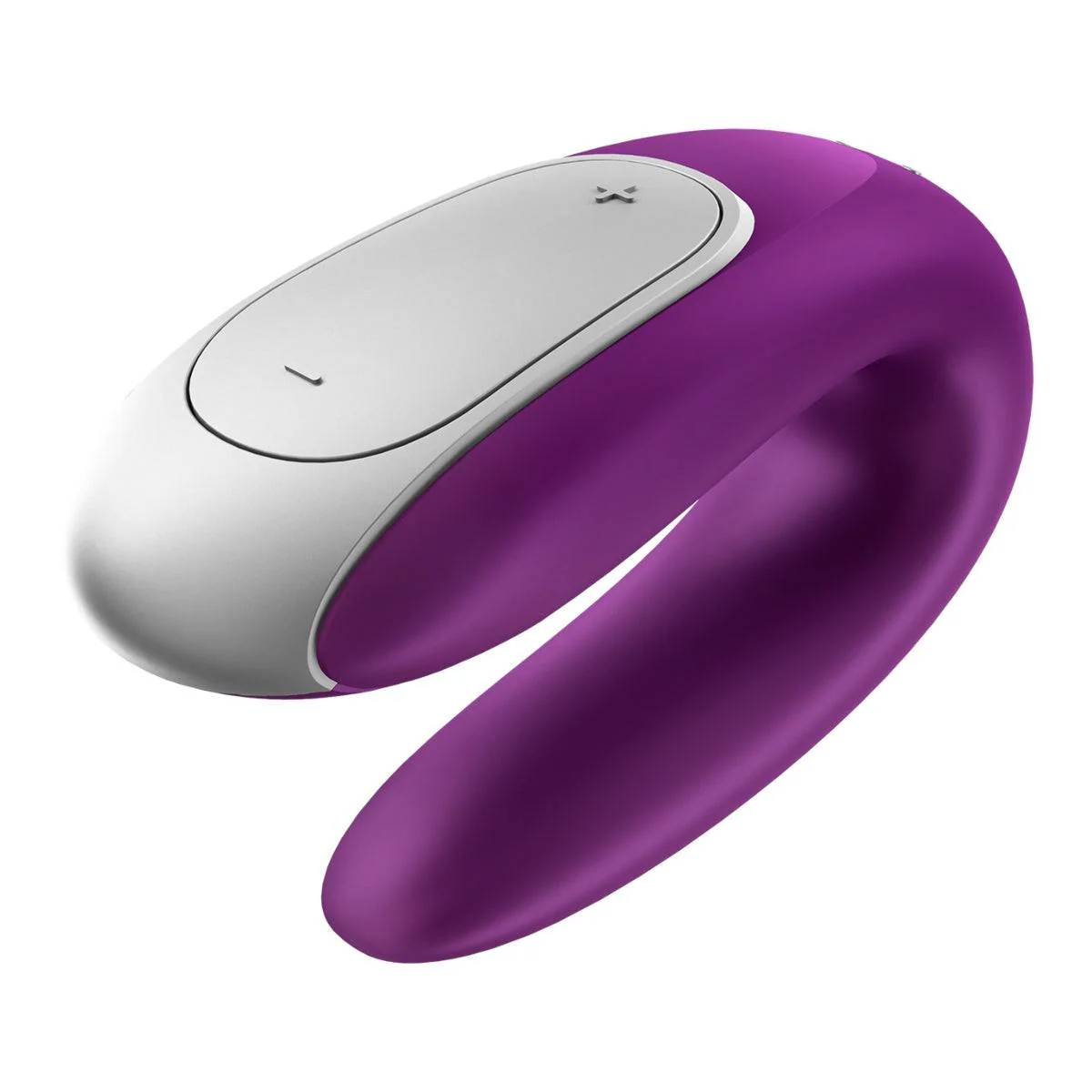 Satisfyer Double Fun Partner Vibrator Violet - Image 6