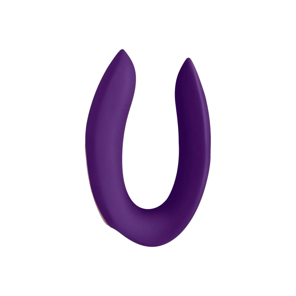 Satisfyer Double Plus Remote Partner Vibrator Purple - Image 3