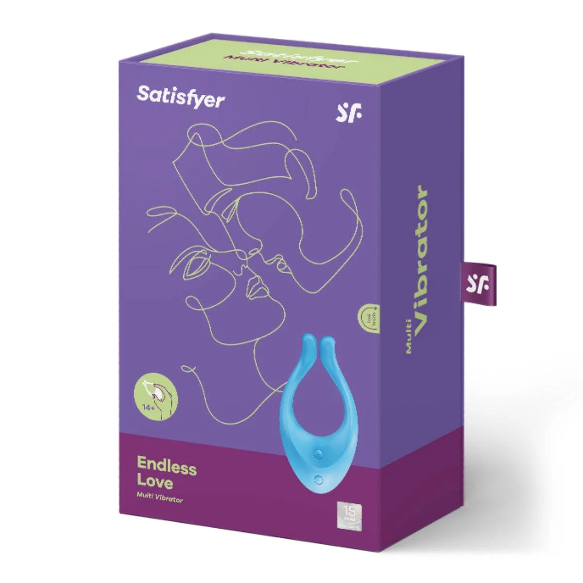Satisfyer Endless Love Multi Vibrator Blue - Image 2