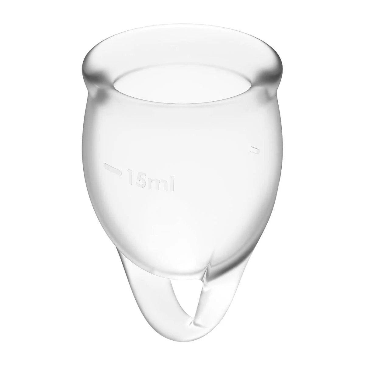 Satisfyer Feel Confident Menstrual Cups Clear - Image 4