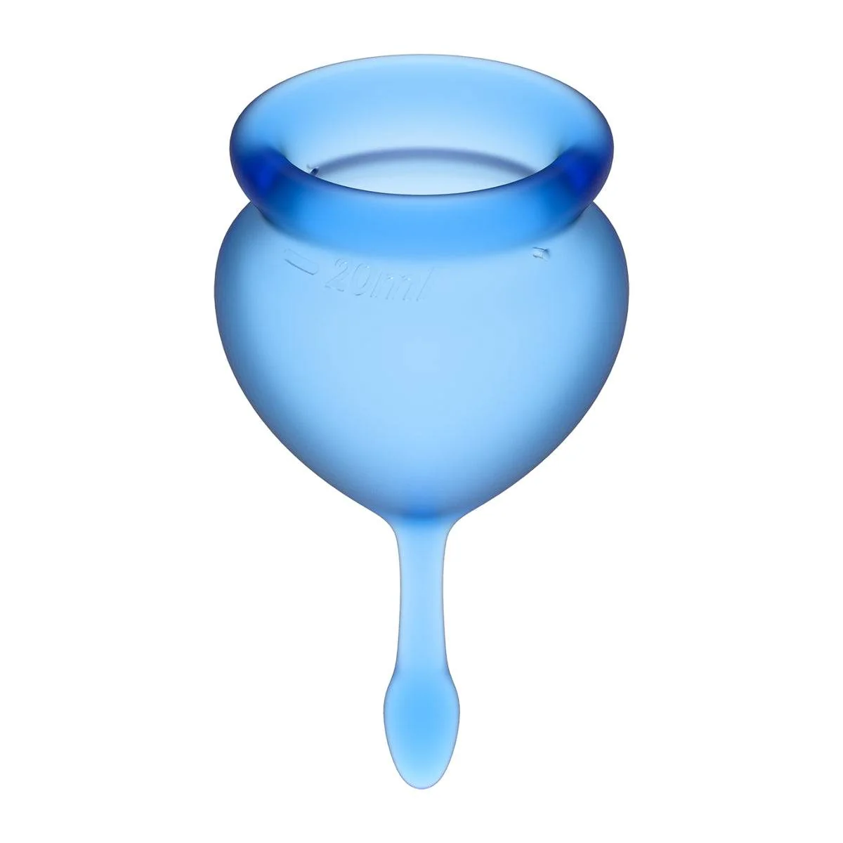 Satisfyer Feel Good Menstrual Cups Deep Blue - Image 3