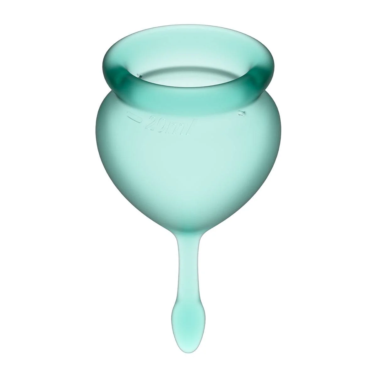 Satisfyer Feel Good Menstrual Cups Green - Image 3