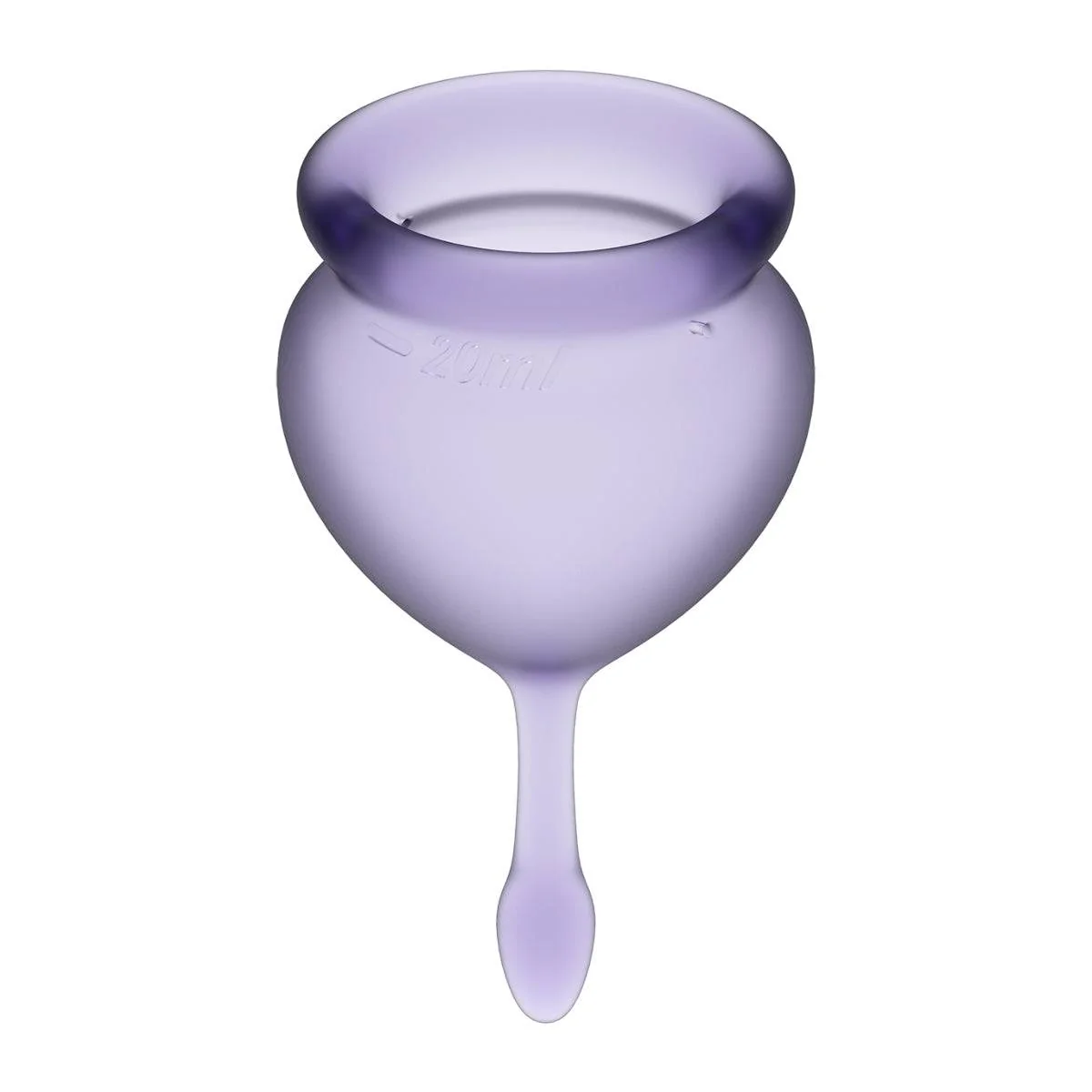 Satisfyer Feel Good Menstrual Cups Lilac - Image 3