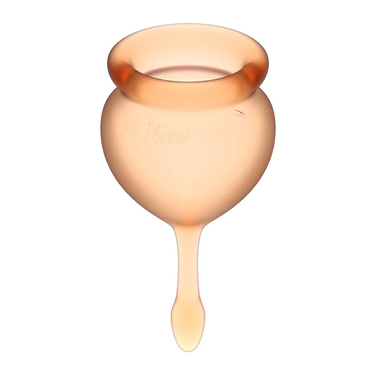 Satisfyer Feel Good Menstrual Cups Orange - Image 4