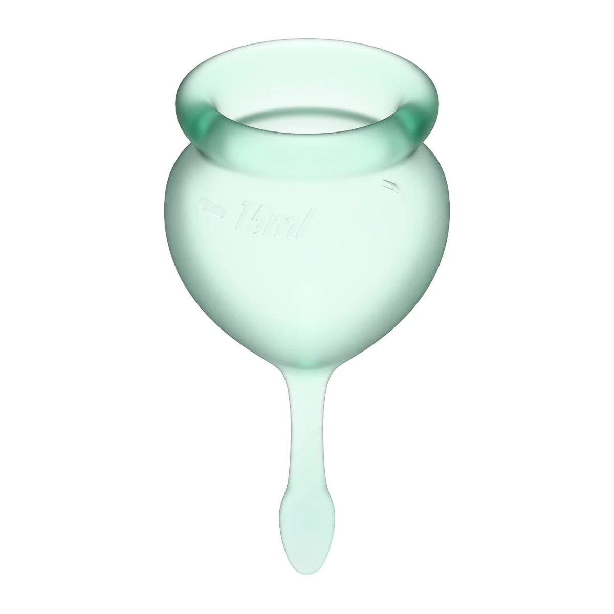 Satisfyer Feel Good Menstrual Cups Turquoise - Image 4