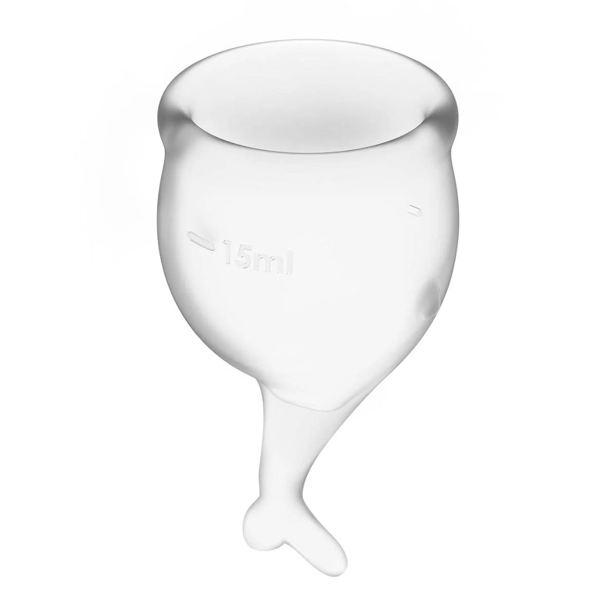 Satisfyer Feel Secure Menstrual Cups Clear - Image 4