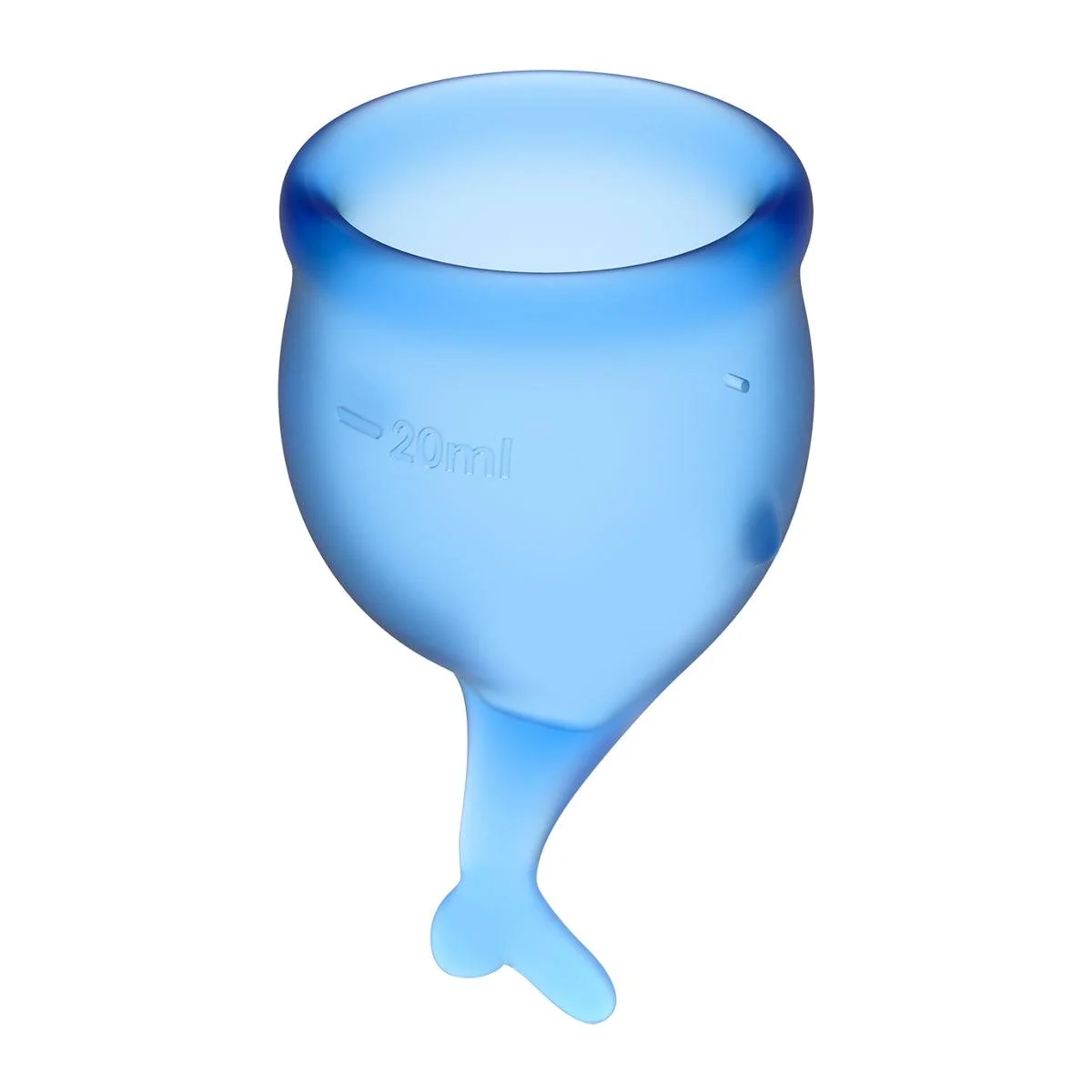 Satisfyer Feel Secure Menstrual Cups Deep Blue - Image 3