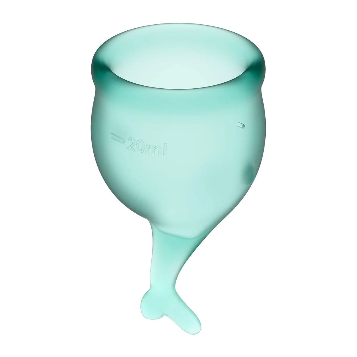 Satisfyer Feel Secure Menstrual Cups Green - Image 3
