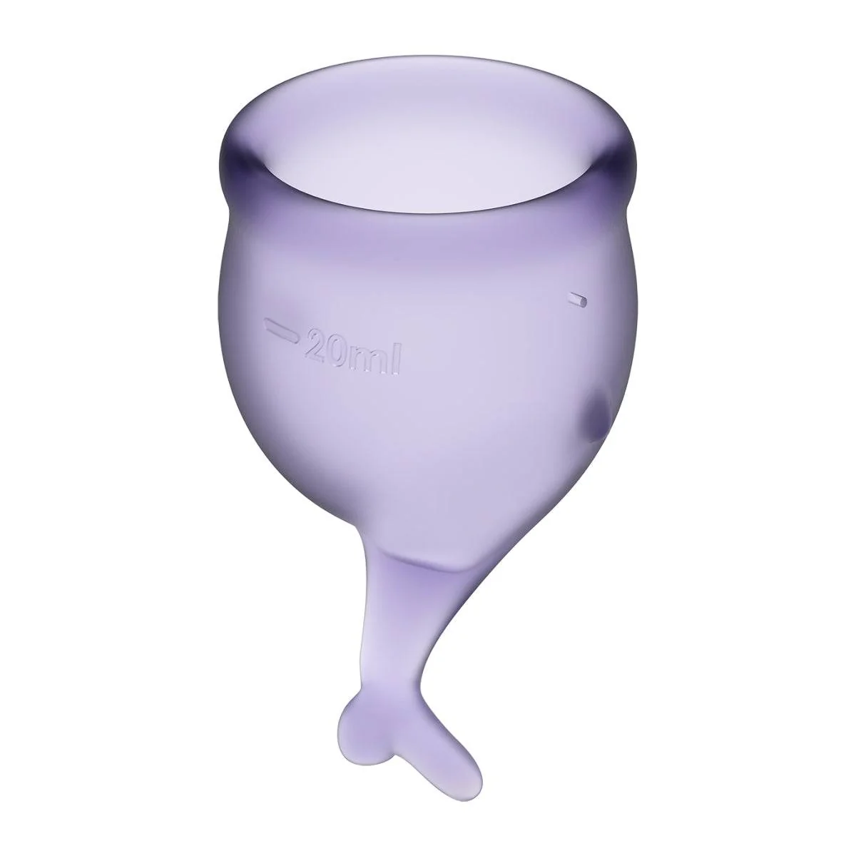 Satisfyer Feel Secure Menstrual Cups Lilac - Image 3