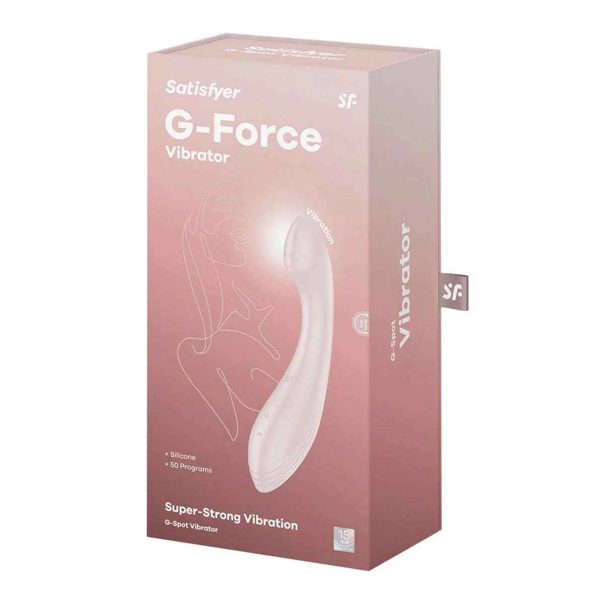 Satisfyer G-Force G-Spot Vibrator Beige - Image 2