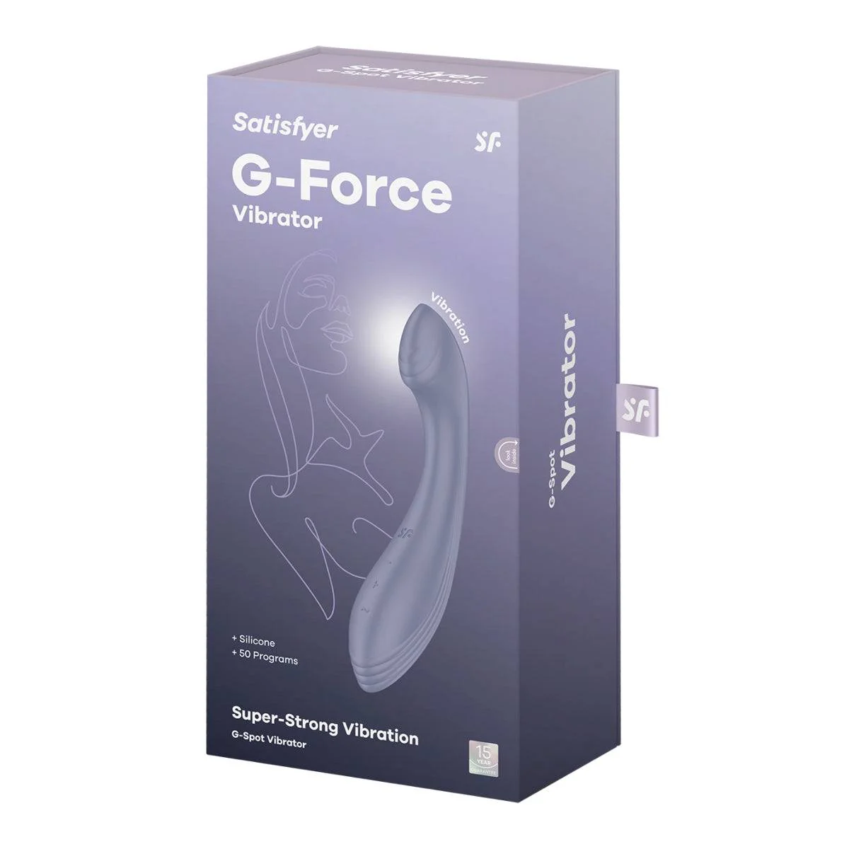 Satisfyer G-Force G-Spot Vibrator Violet - Image 2