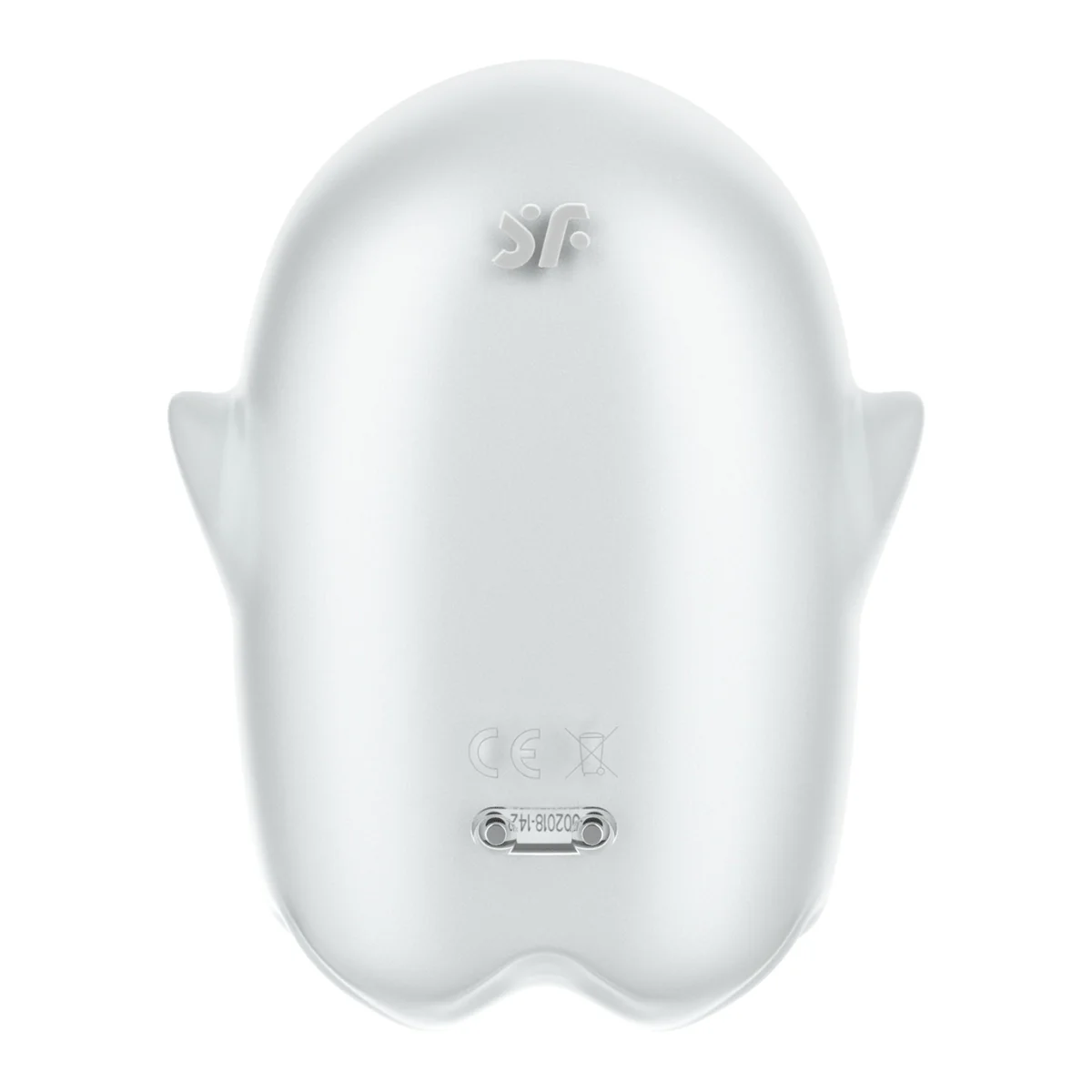 Satisfyer Glowing Ghost Glow In The Dark Double Air Pulse Vibrator White - Image 5