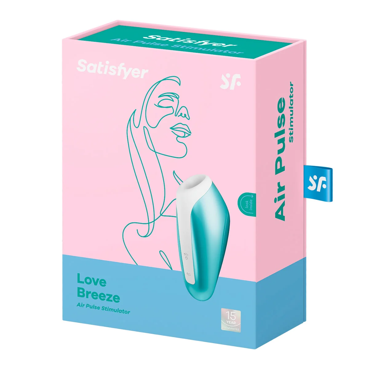 Satisfyer Love Breeze Air Pulse Stimulator Blue - Image 2