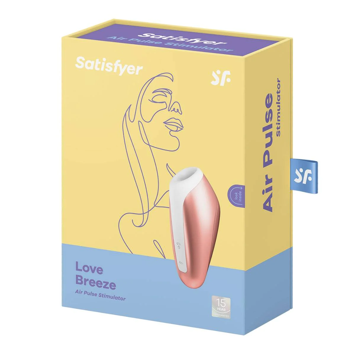 Satisfyer Love Breeze Air Pulse Stimulator Pink - Image 2