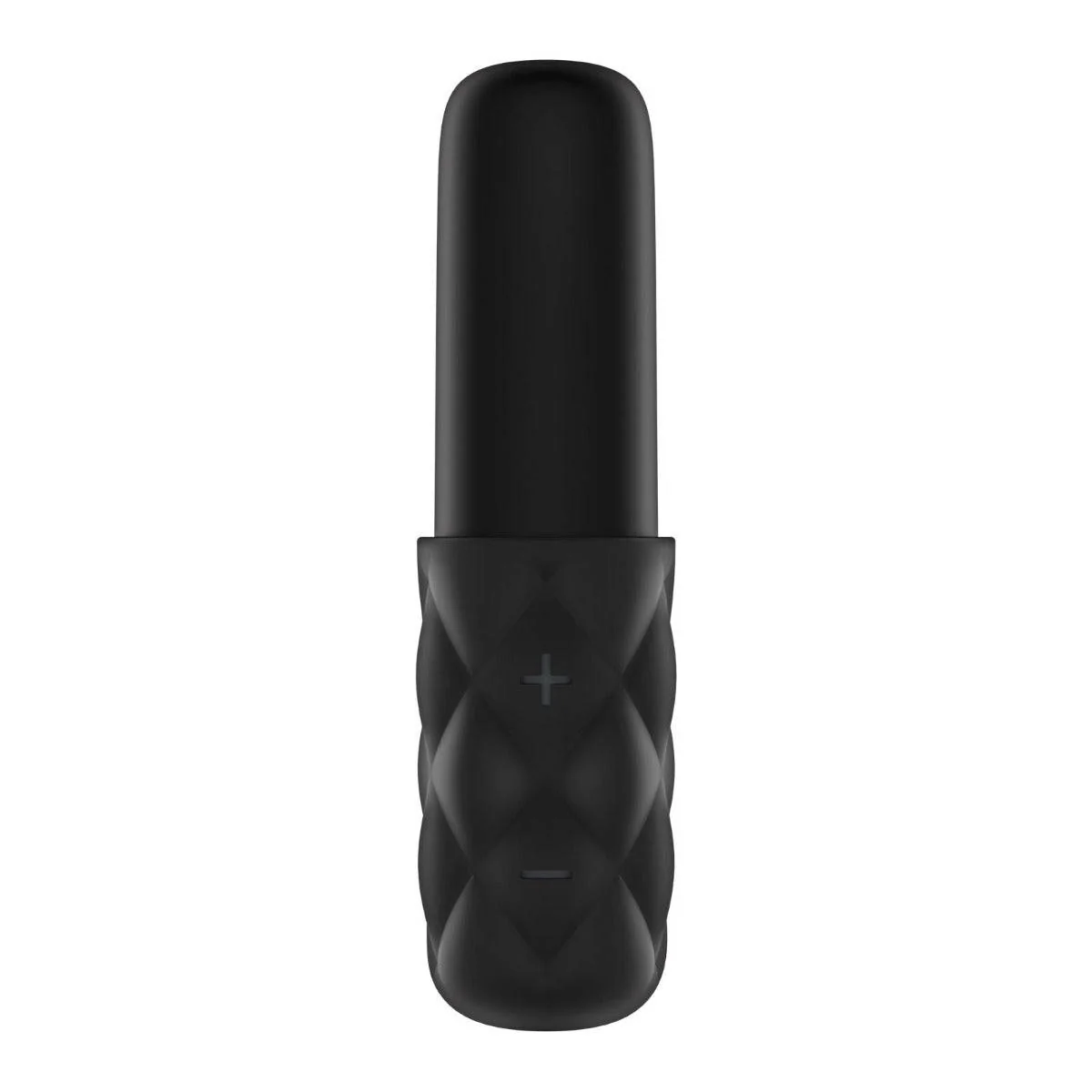 Satisfyer Lovely Honey Silicone Bullet Vibrator With Cap Black Gold - Image 4