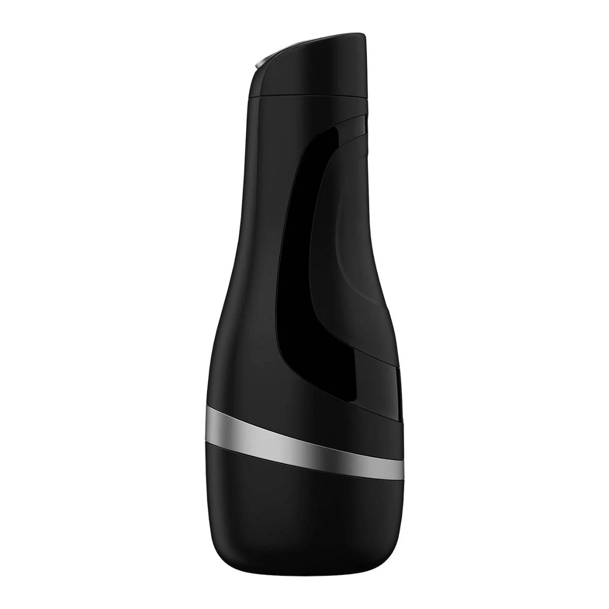 Satisfyer Men Classic Silver Masturbator Black - Image 3