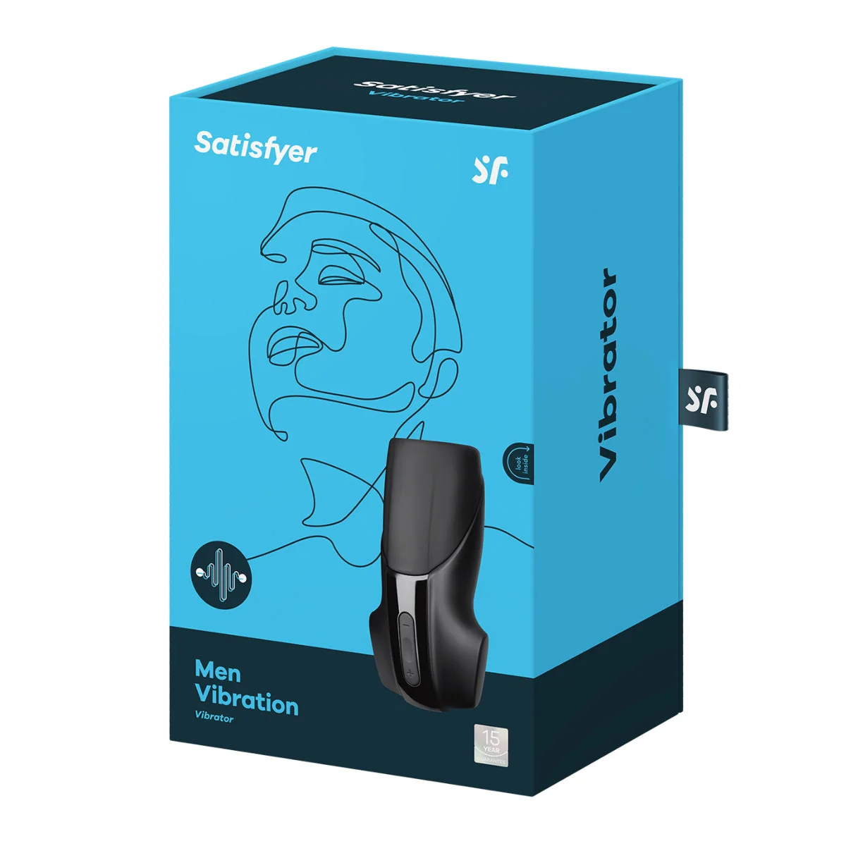 Satisfyer Men Vibration Masturbator Black - Image 2