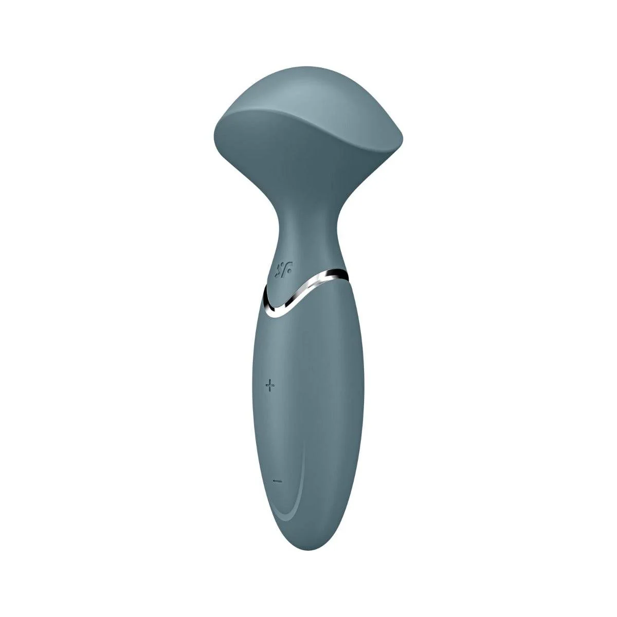 Satisfyer Mini Wand-er Wand Vibrator Stone Grey