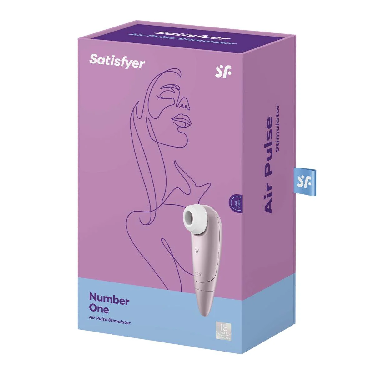 Satisfyer Number One Air Pulse Stimulator Rose Gold - Image 2