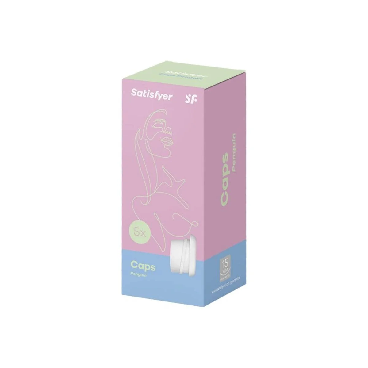 Satisfyer Penguin Caps White - Image 2