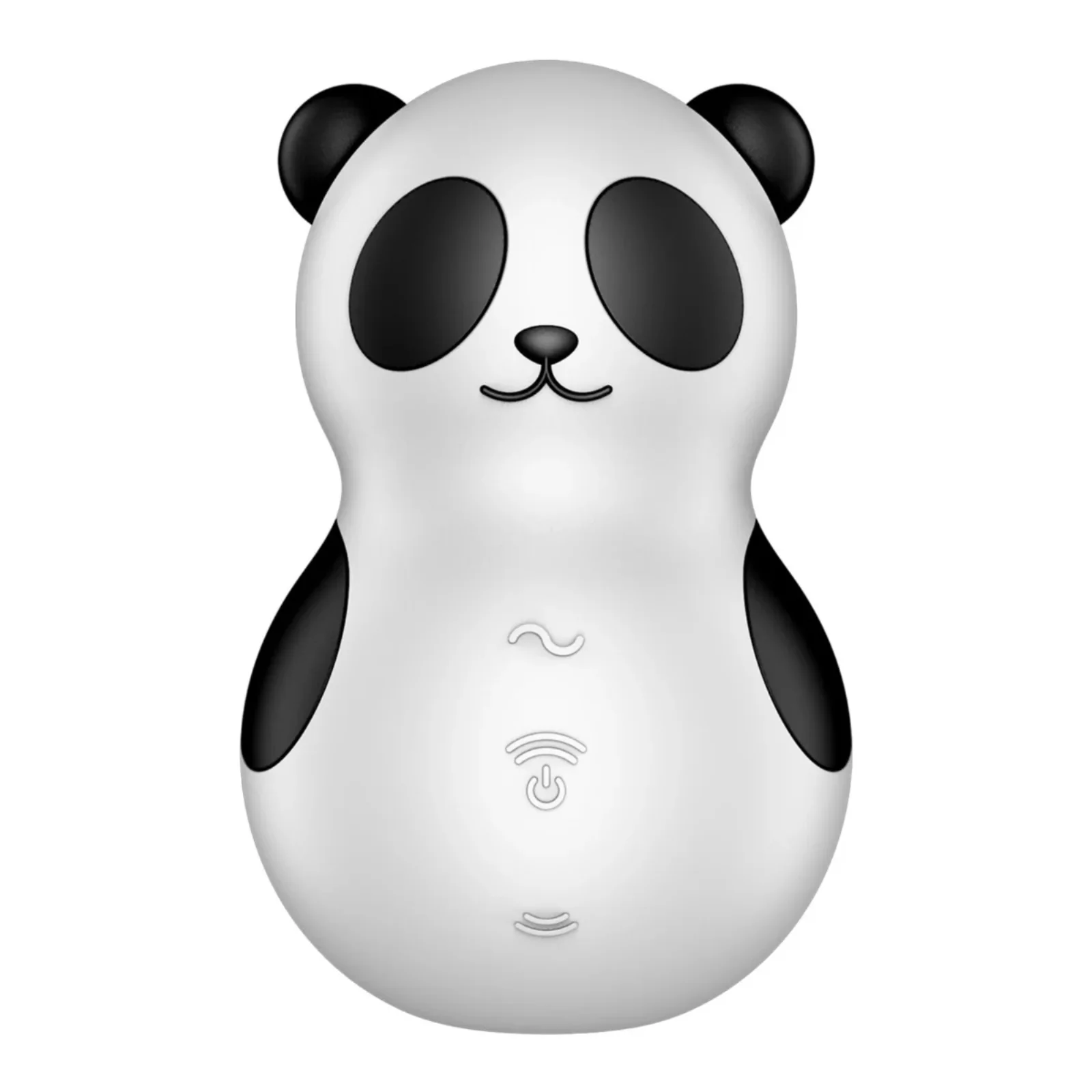 Satisfyer Pocket Panda Double Air Pulse Vibrator Black White