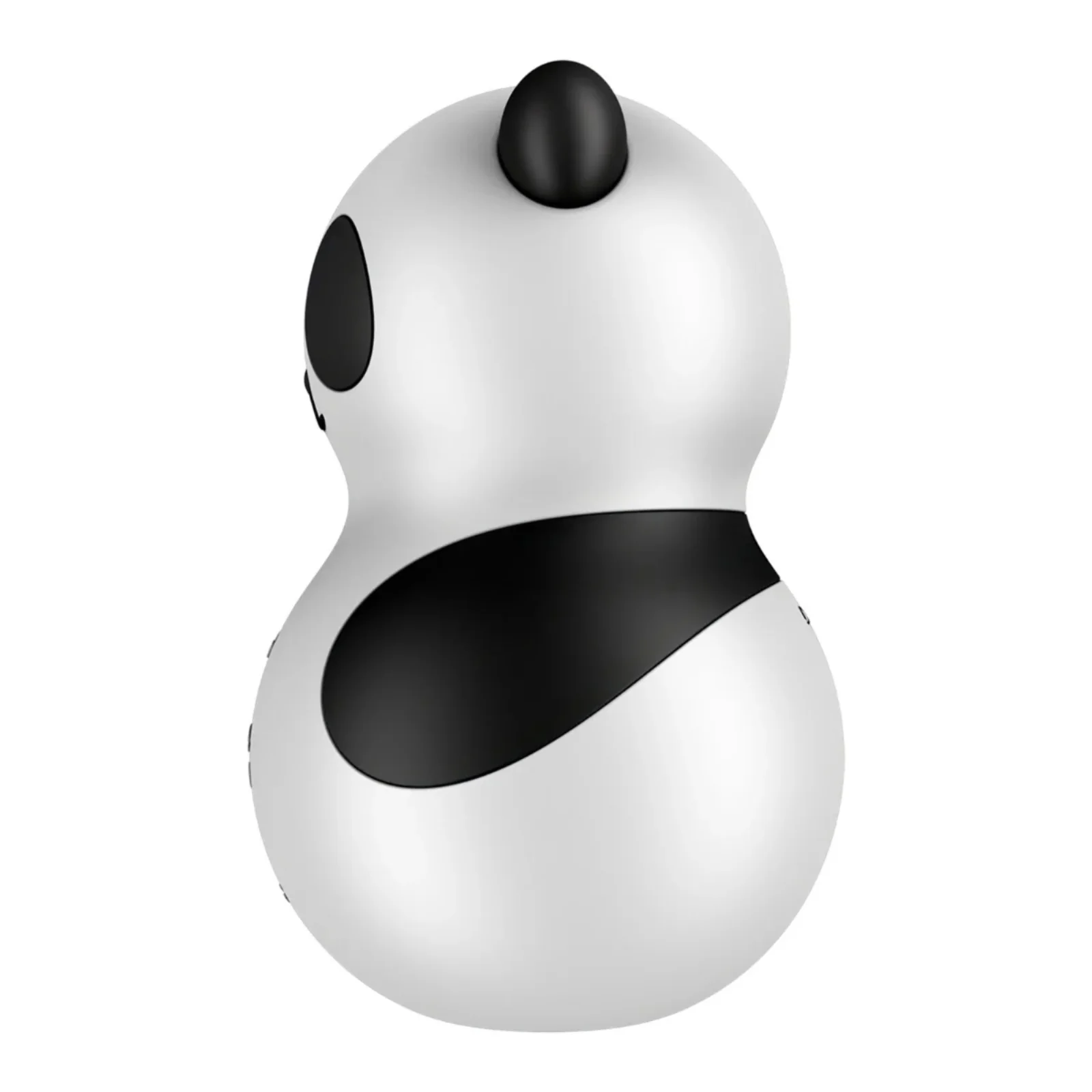 Satisfyer Pocket Panda Double Air Pulse Vibrator Black White - Image 5